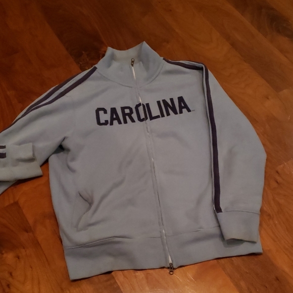 TAILGATE NORTH CAROLINA ZIP UP SWEAT JACKET TAR HEELS - Picture 1 of 5